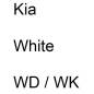 Preview: Kia, White, WD / WK.